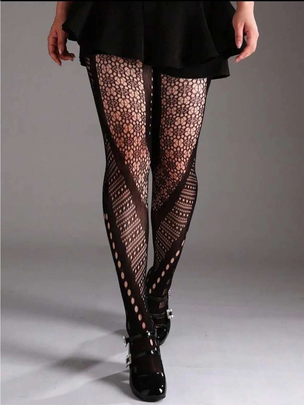 Sensing A Pattern Fishnet Tights NEW 🏷️